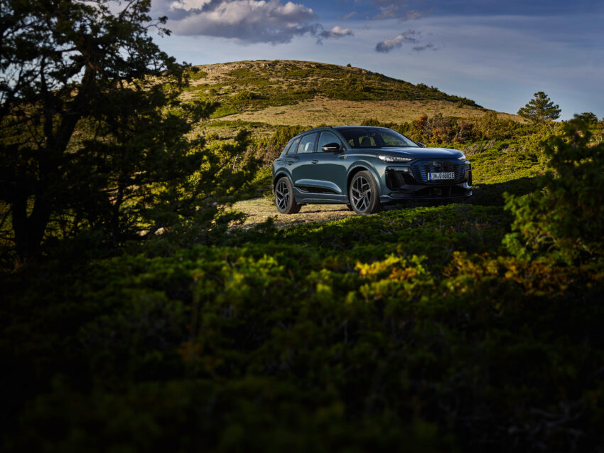 Audi Q6 与 SQ6 e-tron 首发, 最快4.2秒破百, 续航最长625公里, 21分钟可充电至80%, 与 Porsche Macan 同组底盘 251672