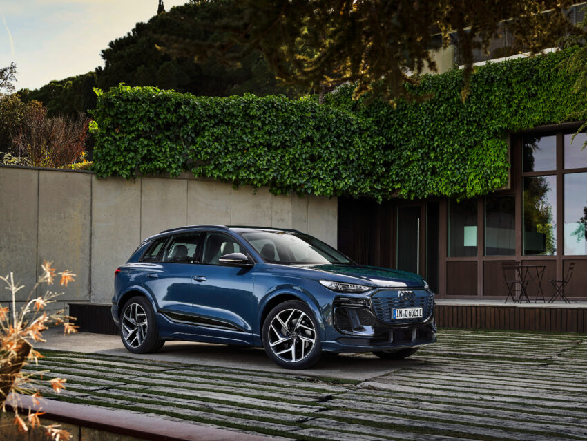 Audi Q6 与 SQ6 e-tron 首发, 最快4.2秒破百, 续航最长625公里, 21分钟可充电至80%, 与 Porsche Macan 同组底盘 251658