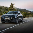 Audi Q6 与 SQ6 e-tron 首发, 最快4.2秒破百, 续航最长625公里, 21分钟可充电至80%, 与 Porsche Macan 同组底盘