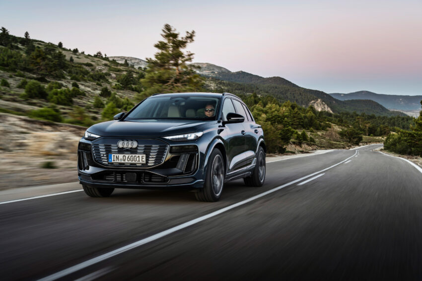 Audi Q6 与 SQ6 e-tron 首发, 最快4.2秒破百, 续航最长625公里, 21分钟可充电至80%, 与 Porsche Macan 同组底盘 251677
