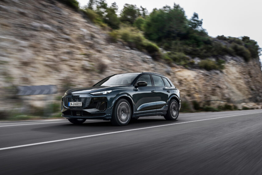Audi Q6 与 SQ6 e-tron 首发, 最快4.2秒破百, 续航最长625公里, 21分钟可充电至80%, 与 Porsche Macan 同组底盘 251678