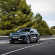 Audi Q6 与 SQ6 e-tron 首发, 最快4.2秒破百, 续航最长625公里, 21分钟可充电至80%, 与 Porsche Macan 同组底盘