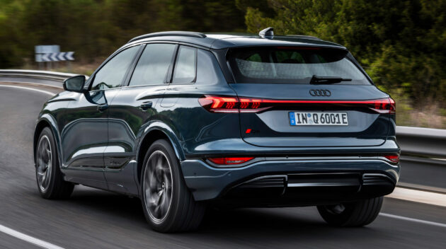 Audi Q6 与 SQ6 e-tron 首发, 最快4.2秒破百, 续航最长625公里, 21分钟可充电至80%, 与 Porsche Macan 同组底盘