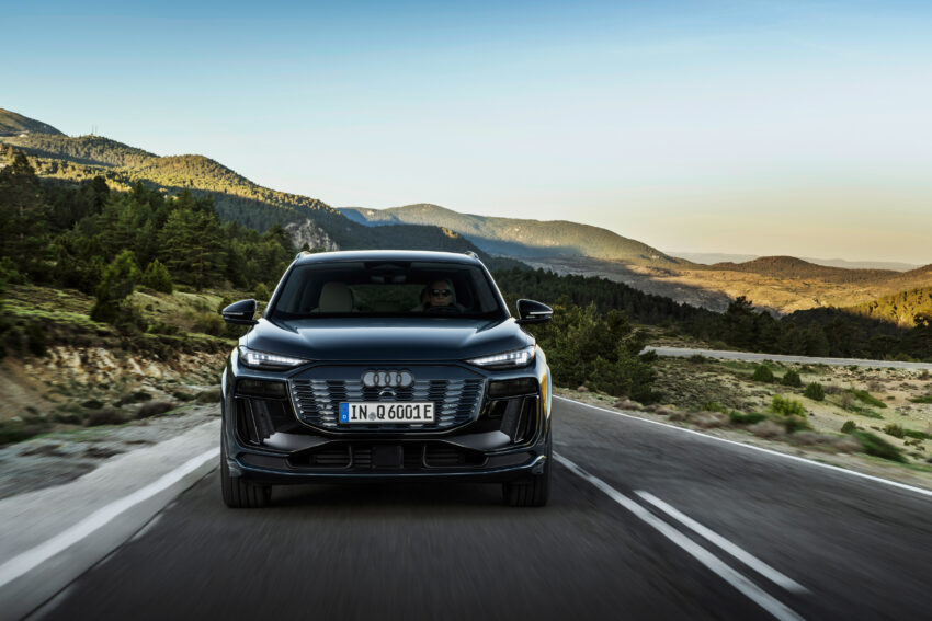 Audi Q6 与 SQ6 e-tron 首发, 最快4.2秒破百, 续航最长625公里, 21分钟可充电至80%, 与 Porsche Macan 同组底盘 251683