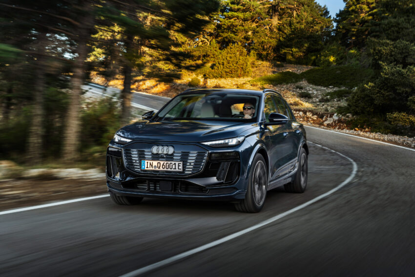 Audi Q6 与 SQ6 e-tron 首发, 最快4.2秒破百, 续航最长625公里, 21分钟可充电至80%, 与 Porsche Macan 同组底盘 251684