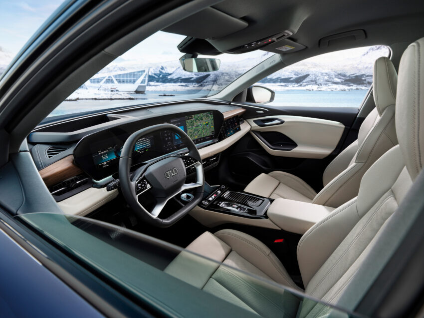 Audi Q6 与 SQ6 e-tron 首发, 最快4.2秒破百, 续航最长625公里, 21分钟可充电至80%, 与 Porsche Macan 同组底盘 251688