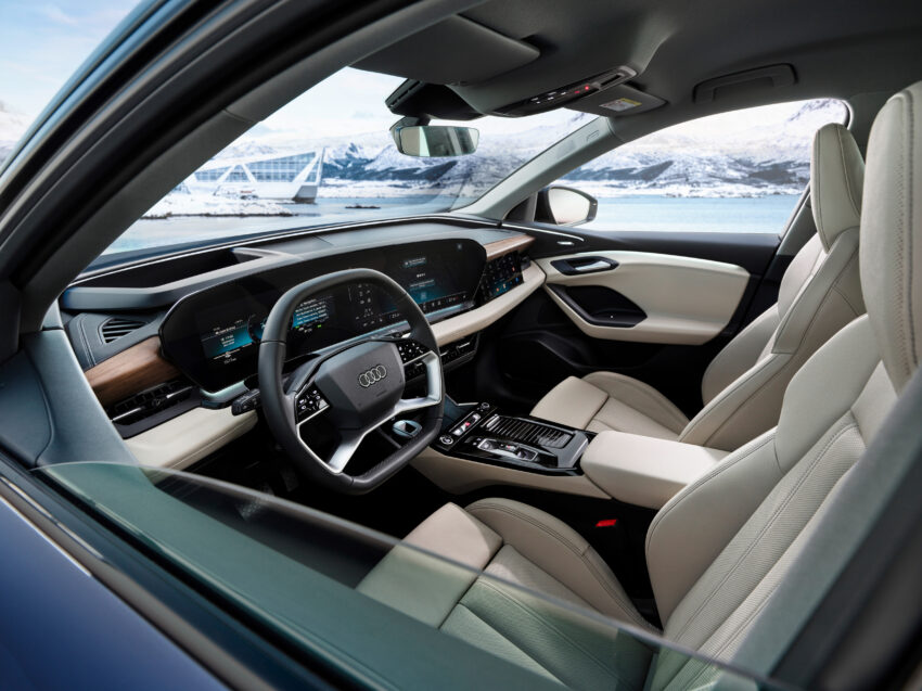 Audi Q6 与 SQ6 e-tron 首发, 最快4.2秒破百, 续航最长625公里, 21分钟可充电至80%, 与 Porsche Macan 同组底盘 251689