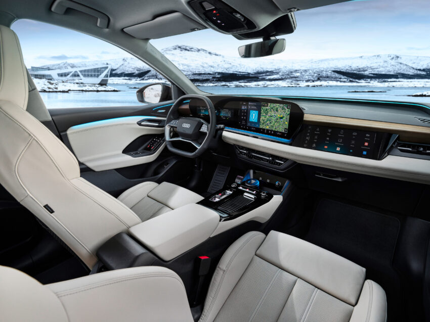 Audi Q6 与 SQ6 e-tron 首发, 最快4.2秒破百, 续航最长625公里, 21分钟可充电至80%, 与 Porsche Macan 同组底盘 251691