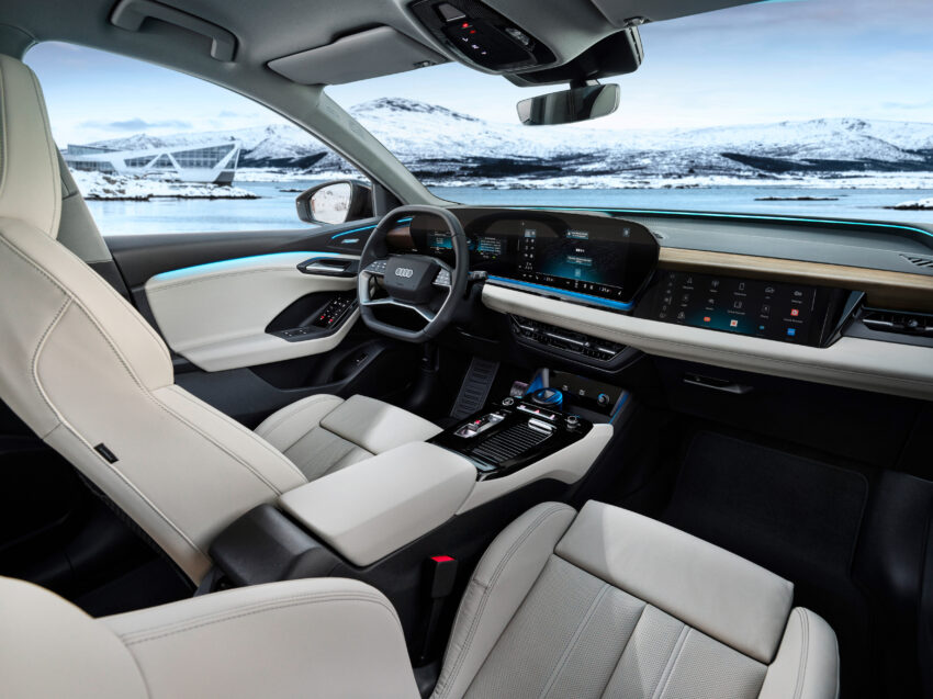 Audi Q6 与 SQ6 e-tron 首发, 最快4.2秒破百, 续航最长625公里, 21分钟可充电至80%, 与 Porsche Macan 同组底盘 251692