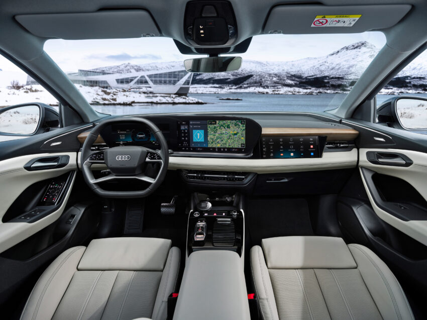 Audi Q6 与 SQ6 e-tron 首发, 最快4.2秒破百, 续航最长625公里, 21分钟可充电至80%, 与 Porsche Macan 同组底盘 251694