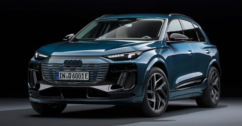 Audi Q6 与 SQ6 e-tron 首发, 最快4.2秒破百, 续航最长625公里, 21分钟可充电至80%, 与 Porsche Macan 同组底盘 251696