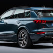 Audi Q6 与 SQ6 e-tron 首发, 最快4.2秒破百, 续航最长625公里, 21分钟可充电至80%, 与 Porsche Macan 同组底盘