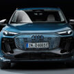 Audi Q6 与 SQ6 e-tron 首发, 最快4.2秒破百, 续航最长625公里, 21分钟可充电至80%, 与 Porsche Macan 同组底盘