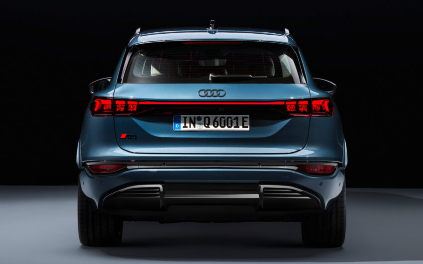 Audi Q6 与 SQ6 e-tron 首发, 最快4.2秒破百, 续航最长625公里, 21分钟可充电至80%, 与 Porsche Macan 同组底盘 251701