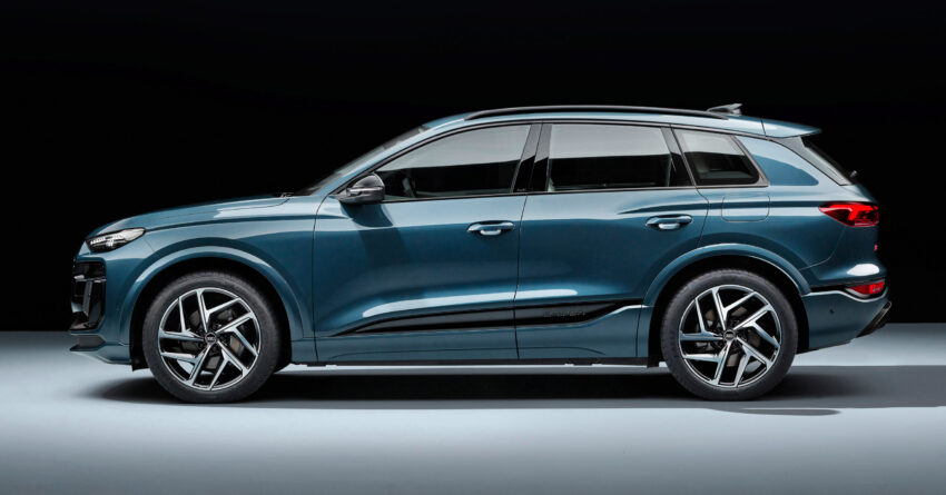 Audi Q6 与 SQ6 e-tron 首发, 最快4.2秒破百, 续航最长625公里, 21分钟可充电至80%, 与 Porsche Macan 同组底盘 251702