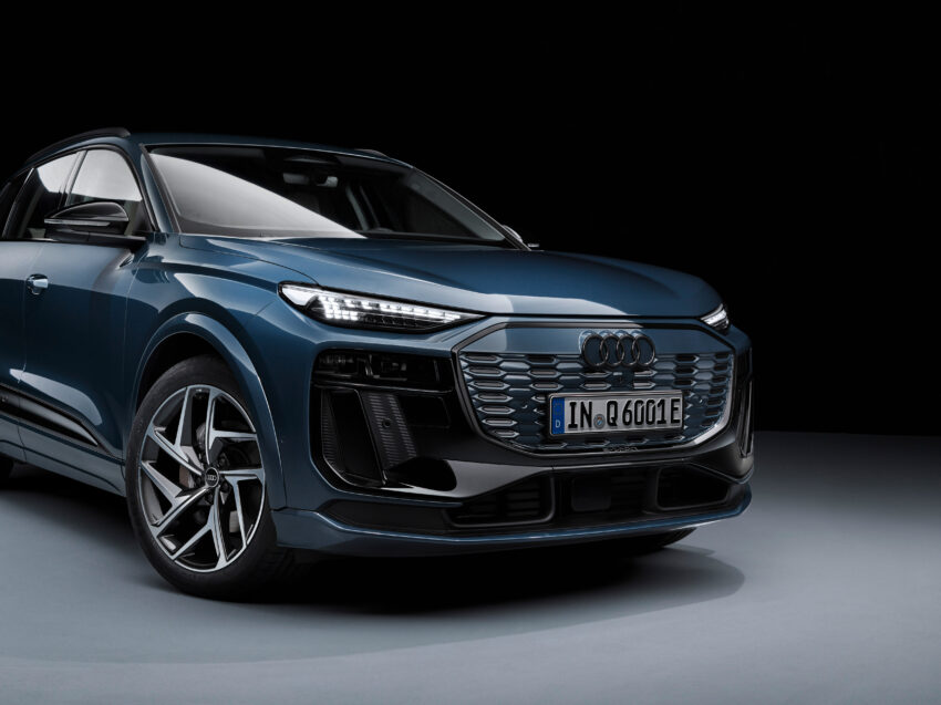 Audi Q6 与 SQ6 e-tron 首发, 最快4.2秒破百, 续航最长625公里, 21分钟可充电至80%, 与 Porsche Macan 同组底盘 251704