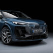 Audi Q6 与 SQ6 e-tron 首发, 最快4.2秒破百, 续航最长625公里, 21分钟可充电至80%, 与 Porsche Macan 同组底盘