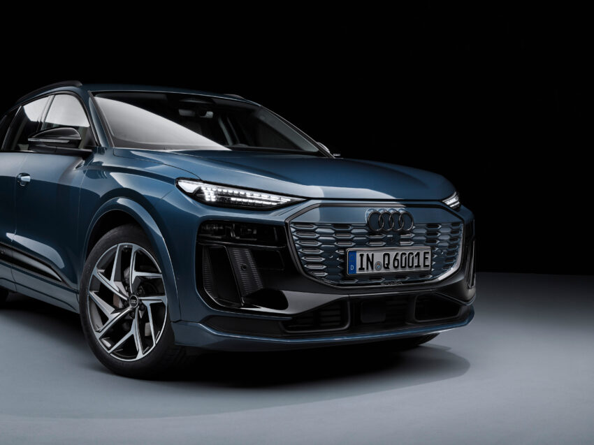 Audi Q6 与 SQ6 e-tron 首发, 最快4.2秒破百, 续航最长625公里, 21分钟可充电至80%, 与 Porsche Macan 同组底盘 251711