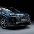 Audi Q6 与 SQ6 e-tron 首发, 最快4.2秒破百, 续航最长625公里, 21分钟可充电至80%, 与 Porsche Macan 同组底盘