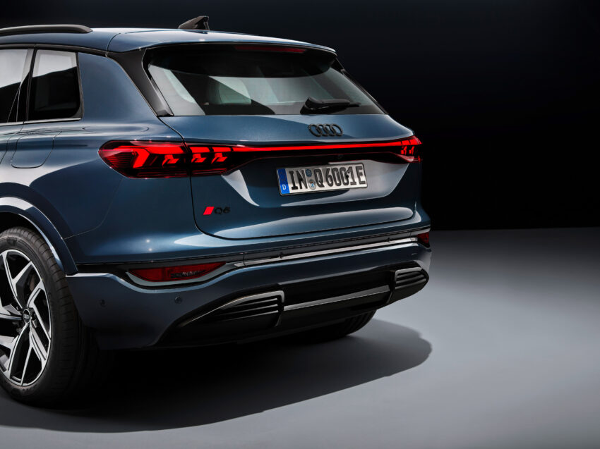 Audi Q6 与 SQ6 e-tron 首发, 最快4.2秒破百, 续航最长625公里, 21分钟可充电至80%, 与 Porsche Macan 同组底盘 251717