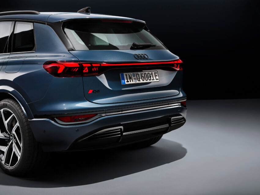 Audi Q6 与 SQ6 e-tron 首发, 最快4.2秒破百, 续航最长625公里, 21分钟可充电至80%, 与 Porsche Macan 同组底盘 251719
