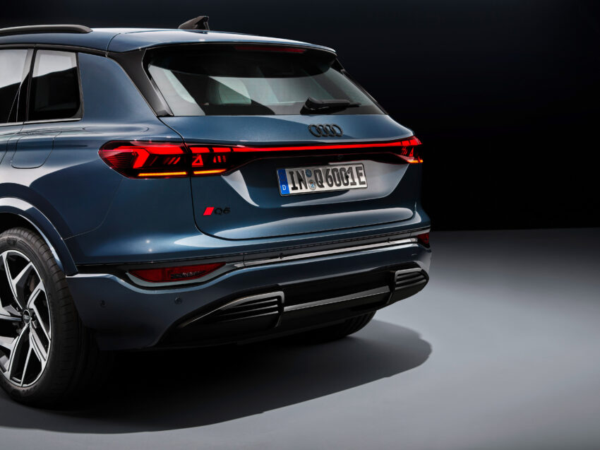 Audi Q6 与 SQ6 e-tron 首发, 最快4.2秒破百, 续航最长625公里, 21分钟可充电至80%, 与 Porsche Macan 同组底盘 251720