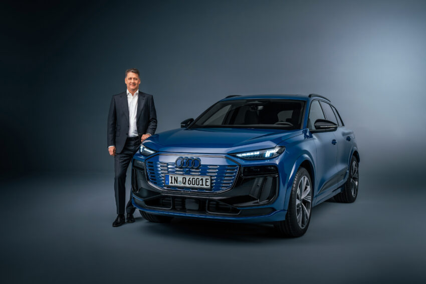 Audi Q6 与 SQ6 e-tron 首发, 最快4.2秒破百, 续航最长625公里, 21分钟可充电至80%, 与 Porsche Macan 同组底盘 251732