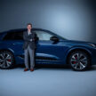 Audi Q6 与 SQ6 e-tron 首发, 最快4.2秒破百, 续航最长625公里, 21分钟可充电至80%, 与 Porsche Macan 同组底盘