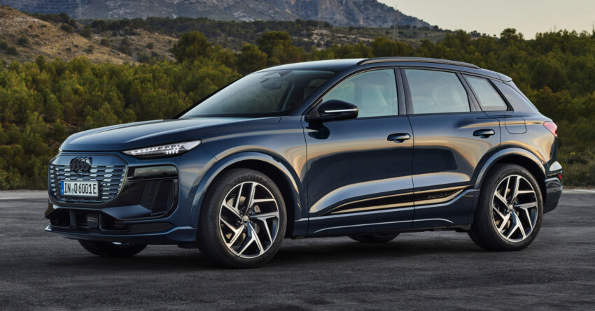 Audi Q6 与 SQ6 e-tron 首发, 最快4.2秒破百, 续航最长625公里, 21分钟可充电至80%, 与 Porsche Macan 同组底盘 251664