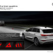 Audi Q6 与 SQ6 e-tron 首发, 最快4.2秒破百, 续航最长625公里, 21分钟可充电至80%, 与 Porsche Macan 同组底盘