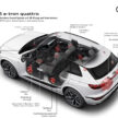Audi Q6 与 SQ6 e-tron 首发, 最快4.2秒破百, 续航最长625公里, 21分钟可充电至80%, 与 Porsche Macan 同组底盘