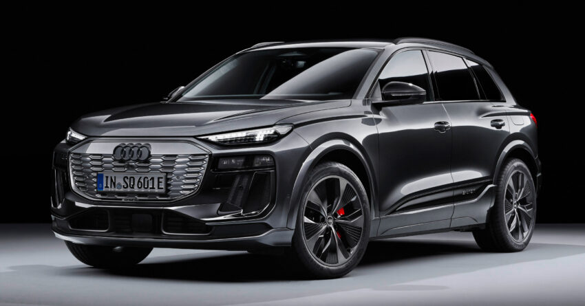 Audi Q6 与 SQ6 e-tron 首发, 最快4.2秒破百, 续航最长625公里, 21分钟可充电至80%, 与 Porsche Macan 同组底盘 251586