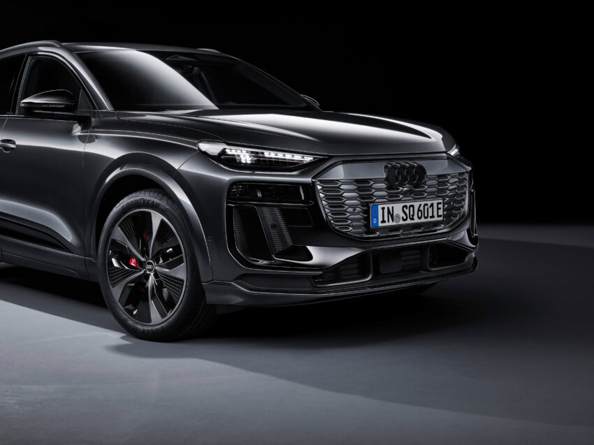Audi Q6 与 SQ6 e-tron 首发, 最快4.2秒破百, 续航最长625公里, 21分钟可充电至80%, 与 Porsche Macan 同组底盘 251596