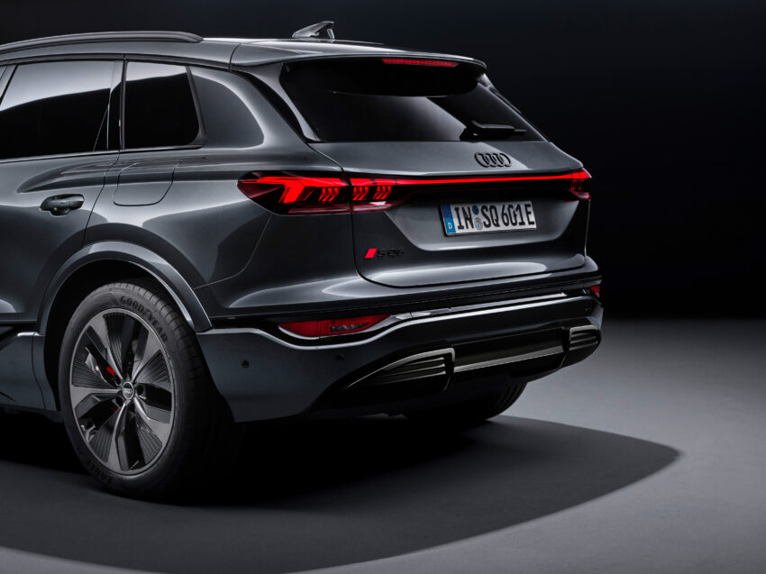 Audi Q6 与 SQ6 e-tron 首发, 最快4.2秒破百, 续航最长625公里, 21分钟可充电至80%, 与 Porsche Macan 同组底盘 251597