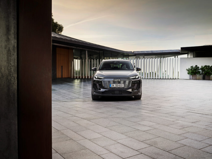 Audi Q6 与 SQ6 e-tron 首发, 最快4.2秒破百, 续航最长625公里, 21分钟可充电至80%, 与 Porsche Macan 同组底盘 251614