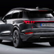 Audi Q6 与 SQ6 e-tron 首发, 最快4.2秒破百, 续航最长625公里, 21分钟可充电至80%, 与 Porsche Macan 同组底盘