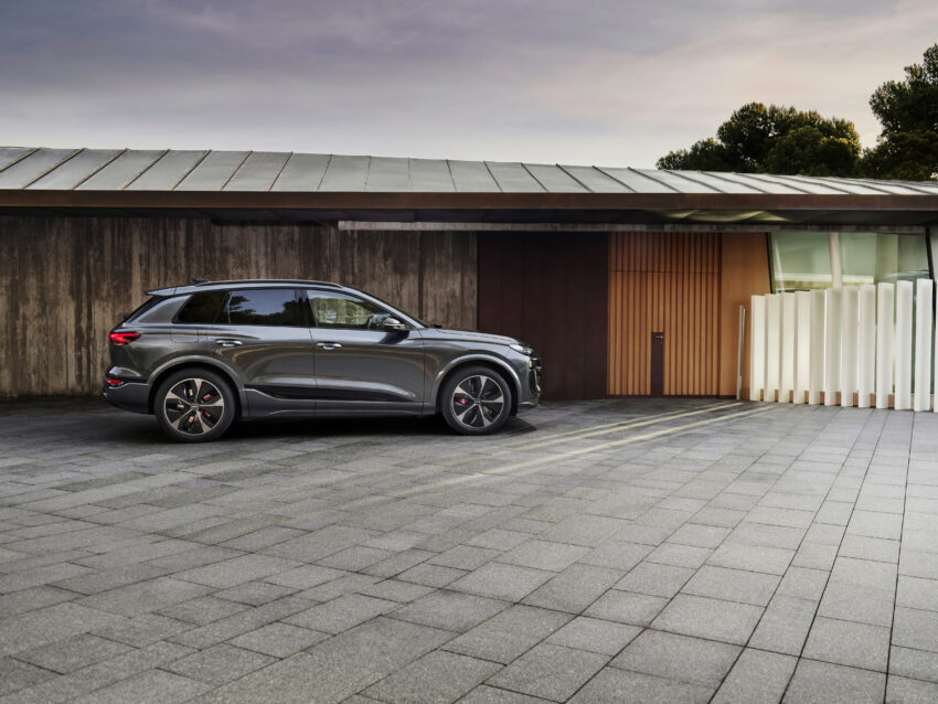 Audi Q6 与 SQ6 e-tron 首发, 最快4.2秒破百, 续航最长625公里, 21分钟可充电至80%, 与 Porsche Macan 同组底盘 251616
