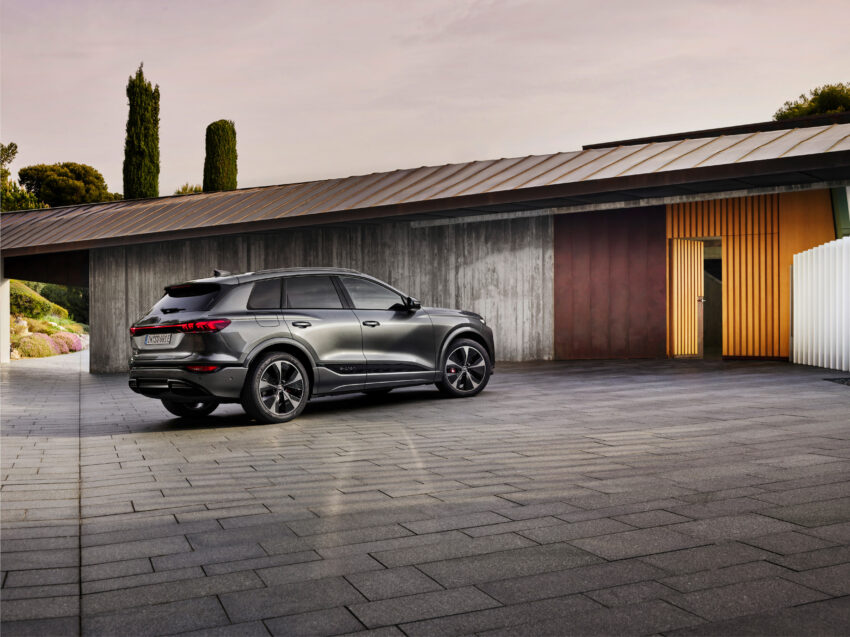 Audi Q6 与 SQ6 e-tron 首发, 最快4.2秒破百, 续航最长625公里, 21分钟可充电至80%, 与 Porsche Macan 同组底盘 251619