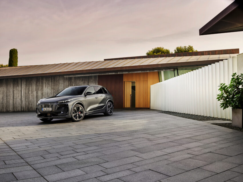 Audi Q6 与 SQ6 e-tron 首发, 最快4.2秒破百, 续航最长625公里, 21分钟可充电至80%, 与 Porsche Macan 同组底盘 251620