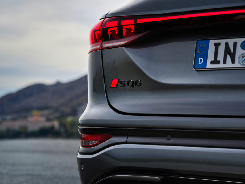 Audi Q6 与 SQ6 e-tron 首发, 最快4.2秒破百, 续航最长625公里, 21分钟可充电至80%, 与 Porsche Macan 同组底盘 251624