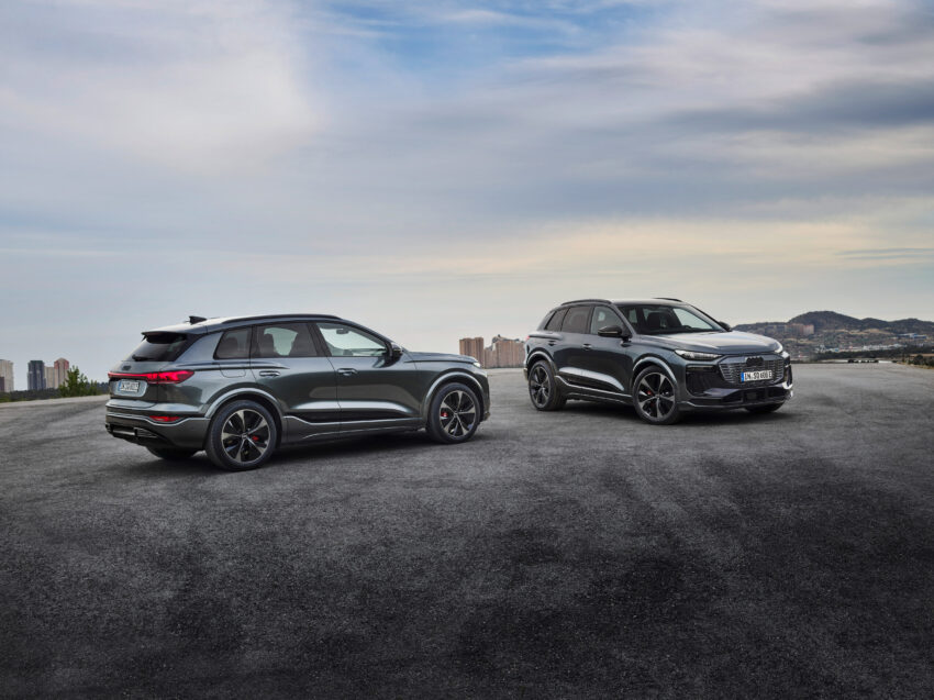 Audi Q6 与 SQ6 e-tron 首发, 最快4.2秒破百, 续航最长625公里, 21分钟可充电至80%, 与 Porsche Macan 同组底盘 251628