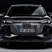 Audi Q6 与 SQ6 e-tron 首发, 最快4.2秒破百, 续航最长625公里, 21分钟可充电至80%, 与 Porsche Macan 同组底盘
