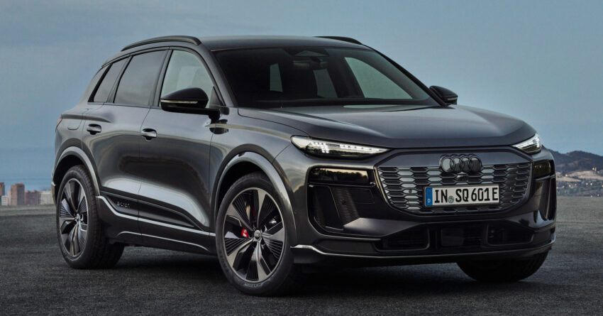 Audi Q6 与 SQ6 e-tron 首发, 最快4.2秒破百, 续航最长625公里, 21分钟可充电至80%, 与 Porsche Macan 同组底盘 251635