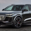 Audi Q6 与 SQ6 e-tron 首发, 最快4.2秒破百, 续航最长625公里, 21分钟可充电至80%, 与 Porsche Macan 同组底盘
