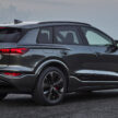 Audi Q6 与 SQ6 e-tron 首发, 最快4.2秒破百, 续航最长625公里, 21分钟可充电至80%, 与 Porsche Macan 同组底盘