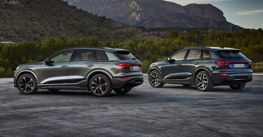 Audi Q6 与 SQ6 e-tron 首发, 最快4.2秒破百, 续航最长625公里, 21分钟可充电至80%, 与 Porsche Macan 同组底盘 251639