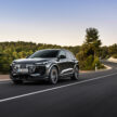 Audi Q6 与 SQ6 e-tron 首发, 最快4.2秒破百, 续航最长625公里, 21分钟可充电至80%, 与 Porsche Macan 同组底盘