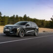Audi Q6 与 SQ6 e-tron 首发, 最快4.2秒破百, 续航最长625公里, 21分钟可充电至80%, 与 Porsche Macan 同组底盘