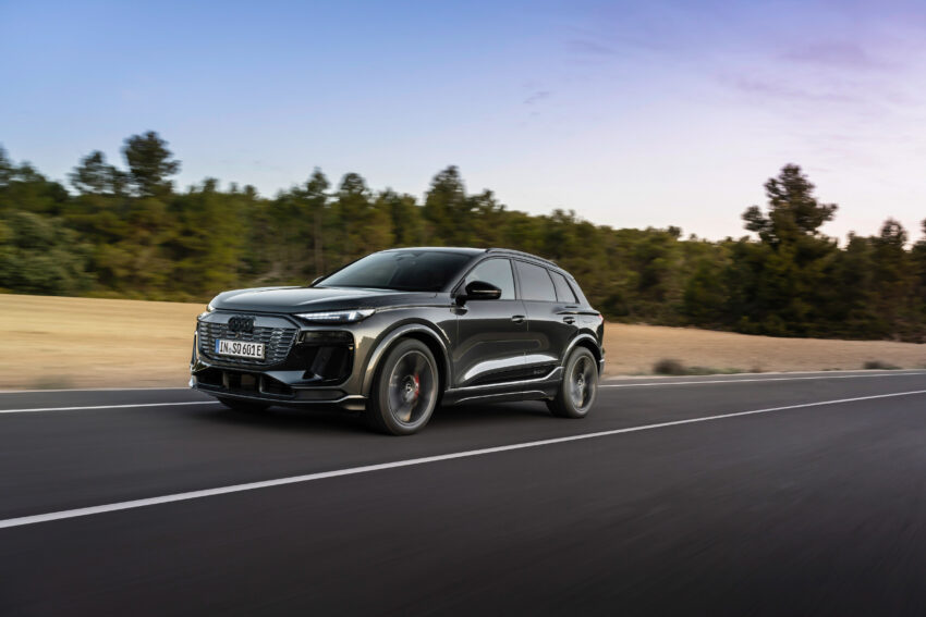 Audi Q6 与 SQ6 e-tron 首发, 最快4.2秒破百, 续航最长625公里, 21分钟可充电至80%, 与 Porsche Macan 同组底盘 251641