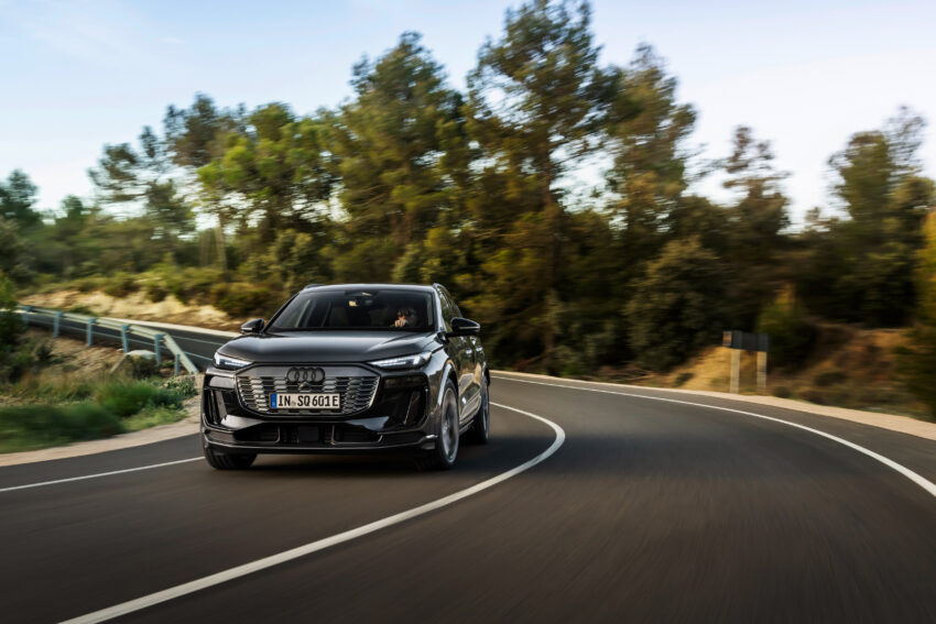 Audi Q6 与 SQ6 e-tron 首发, 最快4.2秒破百, 续航最长625公里, 21分钟可充电至80%, 与 Porsche Macan 同组底盘 251642
